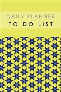 Daily Planner To Do List