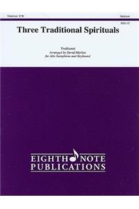 Three Traditional Spirituals Alto Sax/Keyboard