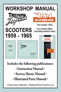 BSA Sunbeam & Triumph Tigress Scooter 1959-1965 Workshop Manual