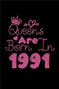 Queens Are Born In 1991 Notebook