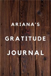 Ariana's Gratitude Journal