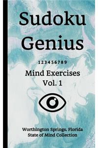 Sudoku Genius Mind Exercises Volume 1