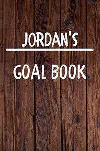 Jordan's Goal Book: New Year Planner Goal Journal Gift for Jordan / Notebook / Diary / Unique Greeting Card Alternative