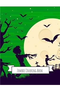 Zombie Coloring Book