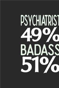 Psychiatrist 49 % BADASS 51 %