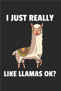 Lama Alpaka Notizbuch