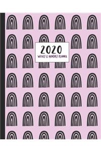 2020 Monthly & Weekly Planner