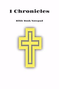Bible Book Notepad 1 Chronicles