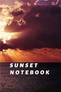 Sunset Notebook
