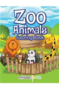 Zoo Animals Coloring Book