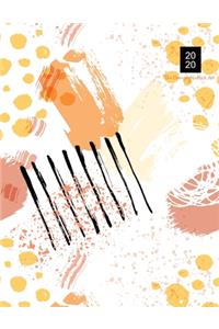 2020 The Orange Abstract Art