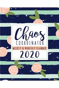 Chaos Coordinator Weekly & Monthly Planner