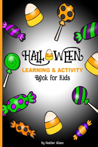 Halloween Learning and Activity Book for Kids