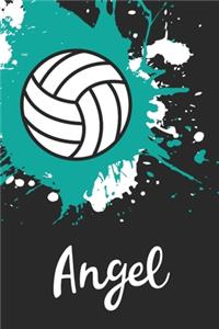 Angel Volleyball Notebook