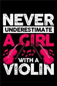 Never Underestimate A Girl With A Violin