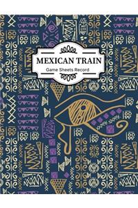 Mexican train Game Sheets Record