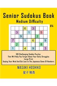 Senior Sudokus Book Medium Difficulty #4