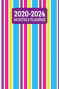 2020-2024 Monthly Planner