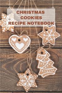 Christmas Cookies Recipe Notebook