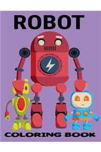 Robot Coloring Book