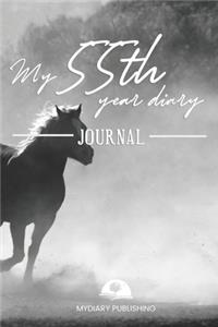 My 55th Year Diary Journal - Build your personal encyclopedia of your life - 600 pages lined pages to write your own story. 6' x 9' format.