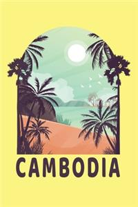 Kambodscha Notizbuch