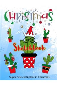 Christmas Cactus Sketchbook