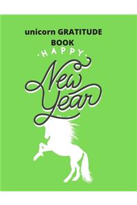 gratitude book gift unicorn