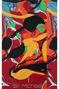 Abstract painting sir Michael Artist creative blank Journal