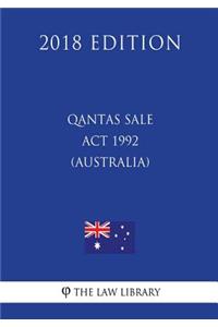 Qantas Sale Act 1992 (Australia) (2018 Edition)