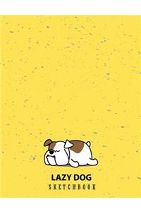 Lazy dog sketchbook