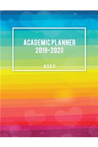 Academic Planner 2019-2020 8.5 x 11