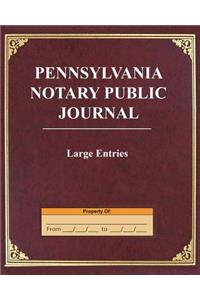 Pennsylvania Notary Public Journal