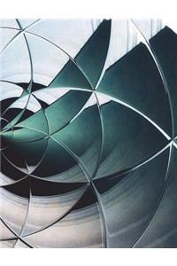 Digital Art Notebook Large Size 8.5 x 11 Ruled 150 Pages