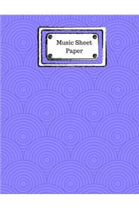 Music Sheet Paper