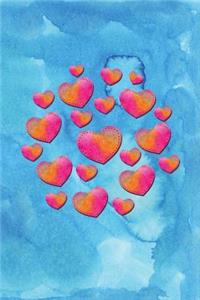 Hearts Blue