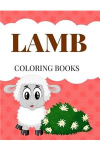 Lamb Coloring Books