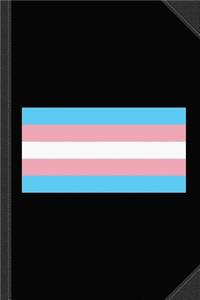 Transgender Pride Flag Journal Notebook
