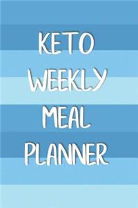 Keto Weekly Meal Planner
