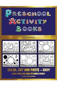 Toddler Books (Preschool Activity Books - Easy)