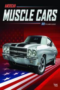 American Muscle Cars 2023 Square Foil