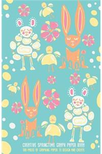 Creative Springtime Graph Paper Book