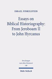 Essays on Biblical Historiography