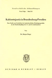 Kabinettsjustiz in Brandenburg-Preussen