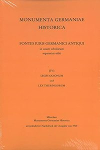 Leges Saxonum Und Lex Thuringorum