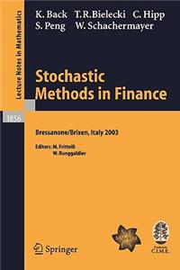 Stochastic Methods in Finance