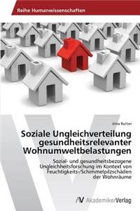 Soziale Ungleichverteilung gesundheitsrelevanter Wohnumweltbelastungen