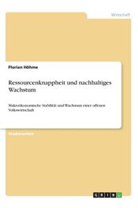 Ressourcenknappheit und nachhaltiges Wachstum