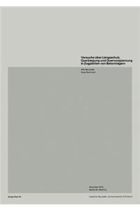 Versuche über Längsschub, Querbiegung und Quervorspannung in Zugplatten von Betonträgern