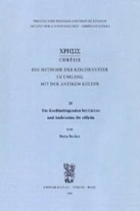 Die Kardinaltugenden Bei Cicero Und Ambrosius